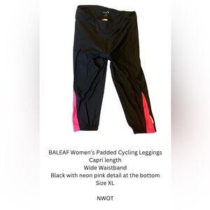 Padded bike 3/4 pants- women’s